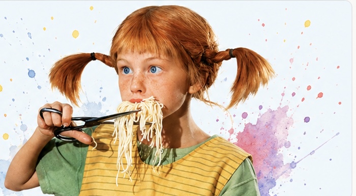 Astrid Lindgren workshop artwork