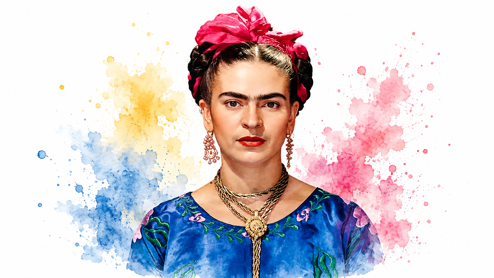 Frida Kahlo workshop artwork